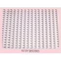 Gotowe Kępki Rzęs 12D/0,05/D (800 szt. 6-12) – Mix Palette