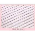 Gotowe Kępki Rzęs 12D/0,05/D (800 szt. 6-12) – Mix Palette