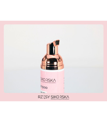 Szampon do rzęs w piance z aloesem 60ml – Rzęsy Sikorska