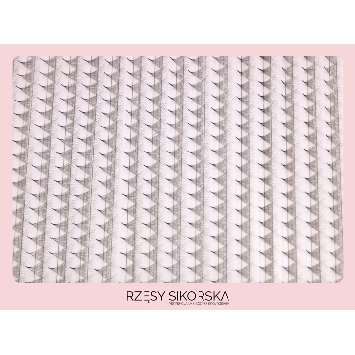 Gotowe Kępki Rzęs 12D/0,05/C (800 szt. 6-12) – Mix Palette Gotowe Kępki Rzęs 12D/0,05/C (800 szt. 6-12) – Mix Palette