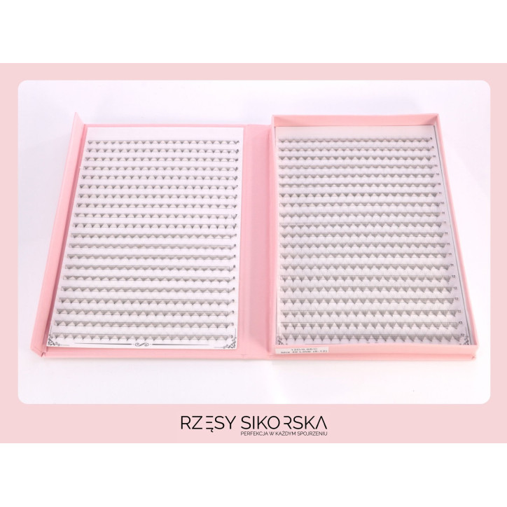Gotowe Kępki Rzęs 12D/0,05/C (800 szt. 6-12) – Mix Palette Gotowe Kępki Rzęs 12D/0,05/C (800 szt. 6-12) – Mix Palette