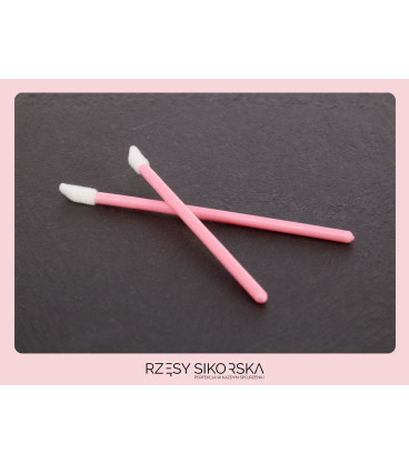 Profesjonalne aplikatory welurowe do rzęs – 50 szt.