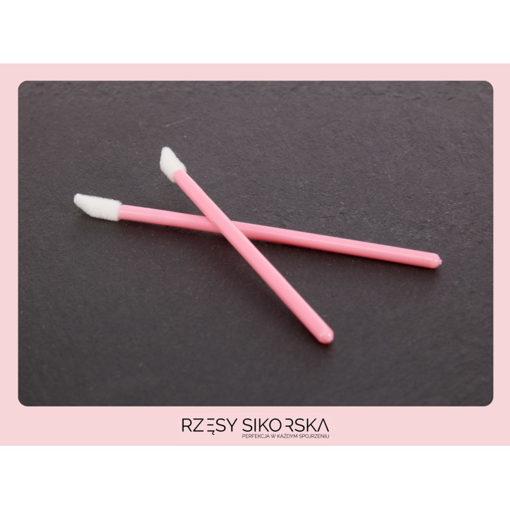 Profesjonalne aplikatory welurowe do rzęs – 50 szt.