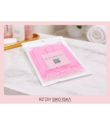 Aplikatory Mikroszczoteczki (Microbrush) – 100 szt.