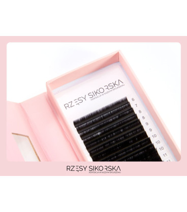 Rzęsy Sikorska Premium Black - Mix Palette