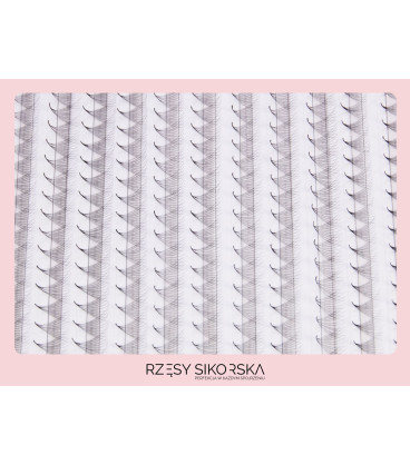 Gotowe Kępki Rzęs 10D/0,05/D (1200 szt. 6-12) – Mix Palette
