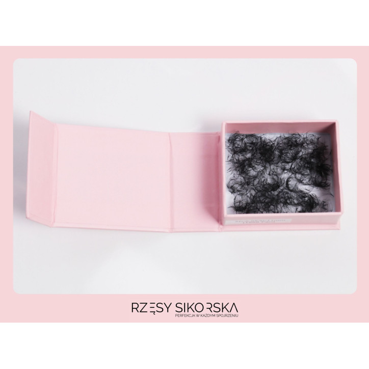 Gotowe Kępki Rzęs 10D/0,05/D (1000 szt.) – Single Box Gotowe Kępki Rzęs 10D/0,05/D (1000 szt.) – Single Box