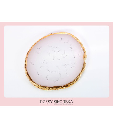 Rzęsy Sikorska - Gotowe Kępki Rzęs 3D/0,07 (1000 szt.) Black – Single Box