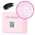 Rzęsy Sikorska - Gotowe Kępki Rzęs 4D/0,07 (1000 szt.) Black – Single Box