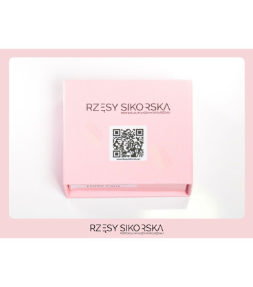 Rzęsy Sikorska - Gotowe Kępki Rzęs 5D/0,07 (1000 szt.) Black – Single Box