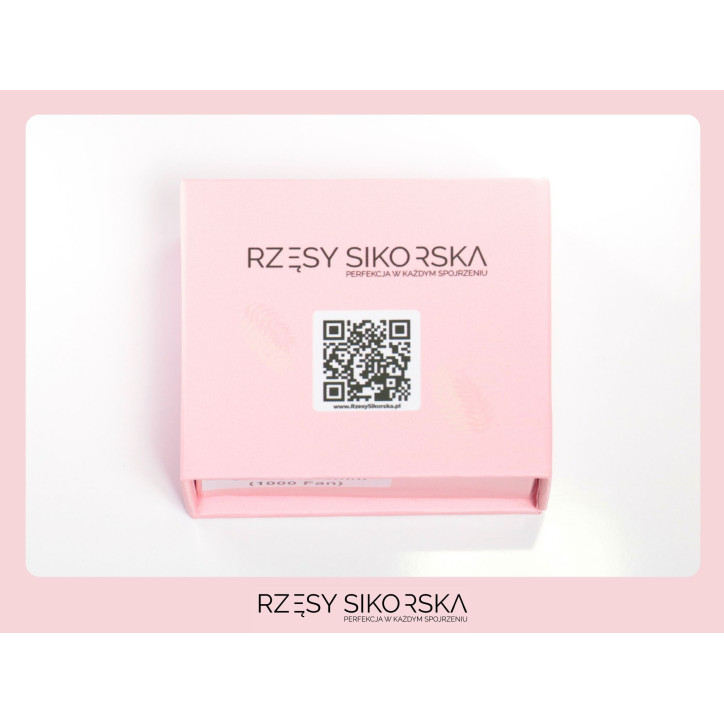 Gotowe Kępki Rzęs 5D/0,07 (1000 szt.) Black – Single Box