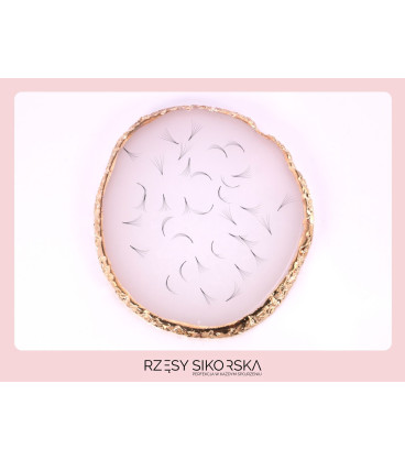 Gotowe Kępki Rzęs 5D/0,07 (250 szt.) Black – Small Single Box