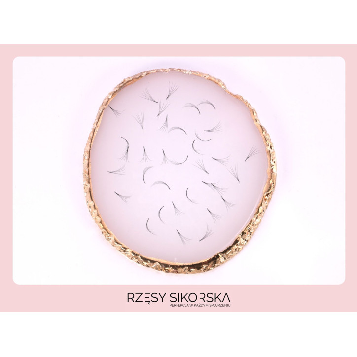 Gotowe Kępki Rzęs 5D/0,07 (250 szt.) Black – Small Single Box