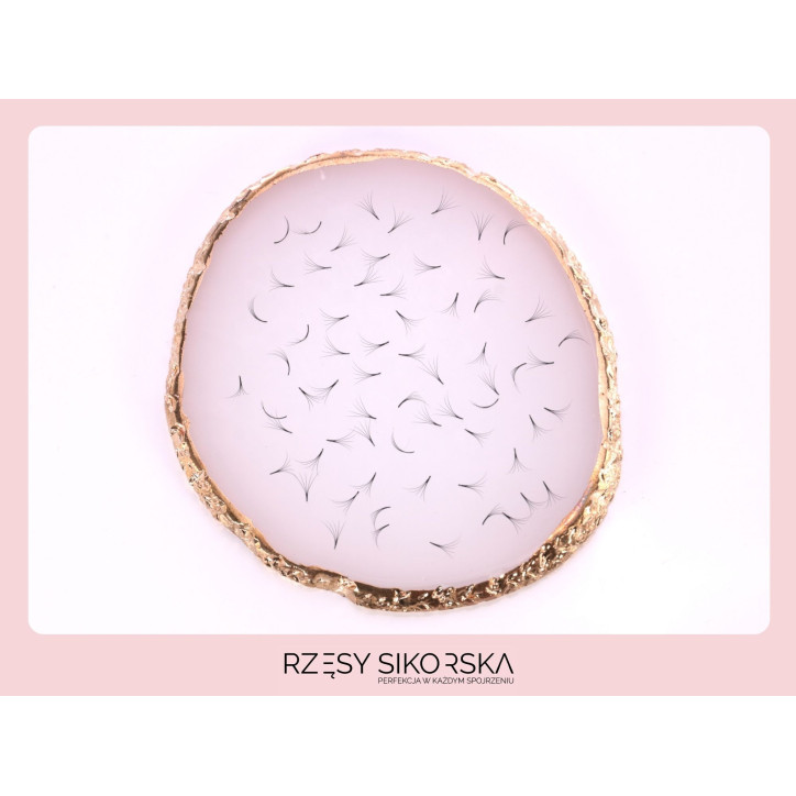 Gotowe Kępki Rzęs 5D/0,07 (250 szt.) Black – Small Single Box