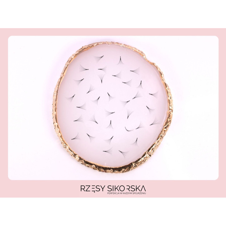 Gotowe Kępki Rzęs 8D/0,07 (250 szt.) Black – Small Single Box