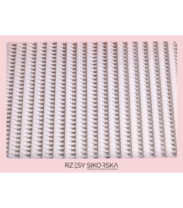 Gotowe Kępki Rzęs 5D/0,07 (1200 szt. 6-13) Black – Mix Palette