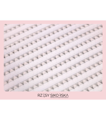 Rzęsy Sikorska - Gotowe Kępki Rzęs 8D/0,05 (1200 szt. 6-13) Black – Mix Palette