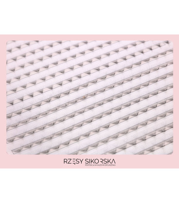 Rzęsy Sikorska - Gotowe Kępki Rzęs 12D/0,05 (800 szt. 6-12) Black – Mix Palette