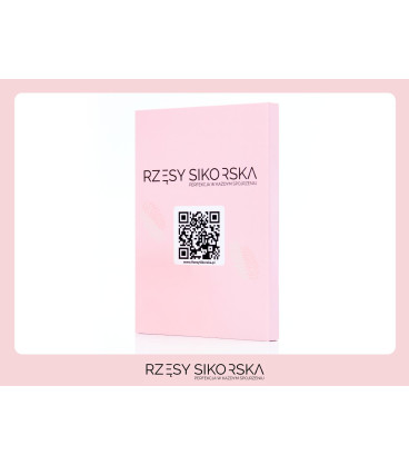 Rzęsy Sikorska - Gotowe Kępki Rzęs 5D/0,07 (1200 szt. 6-13) Dark Brown – Mix Palette