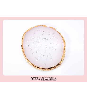 Gotowe Kępki Rzęs 3D/0,07 6-14mm (2250 szt.) Black - Zestaw