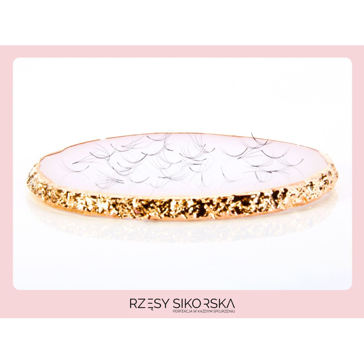 Gotowe Kępki Rzęs 3D/0,07 6-14mm (2250 szt.) Black - Zestaw