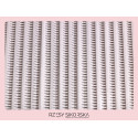 Gotowe Wąskie Kępki Rzęs 6D/0,07 (1800 szt. 6-13) Black – Mix Palette Gotowe Wąskie Kępki Rzęs 6D/0,07 (1800 szt. 6-13) Black – Mix Palette