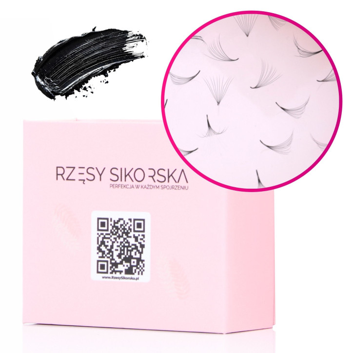 Gotowe Kępki Rzęs 10D/0,05/C (1000 szt.) – Single Box