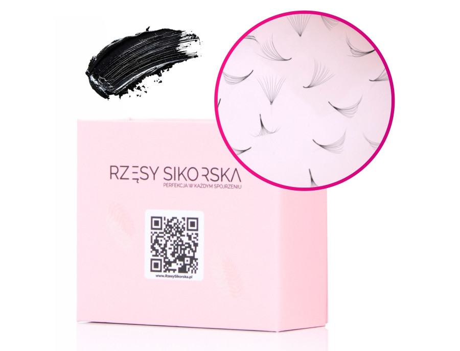 Gotowe Kępki Rzęs 10D/0,05/D (1000 szt.) – Single Box