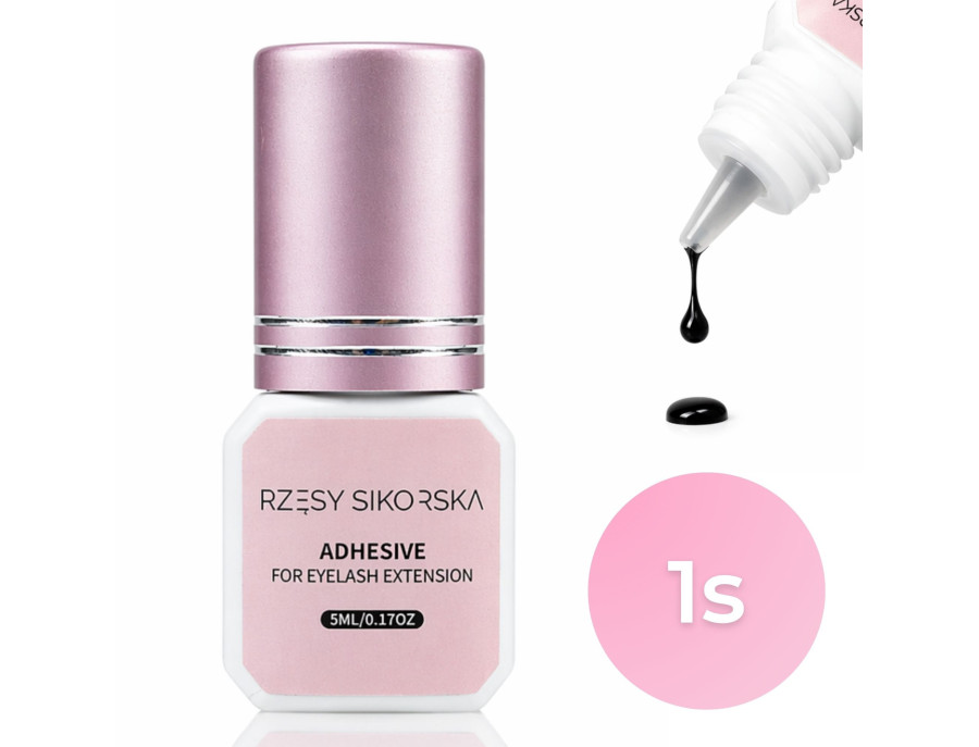 Klej do rzęs 1s 5ml - Rzęsy Sikorska