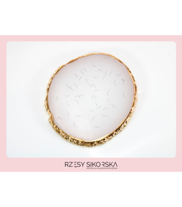 Rzęsy Sikorska - Gotowe Kępki Rzęs 2D/0,07 (1000 szt.) Black – Single Box