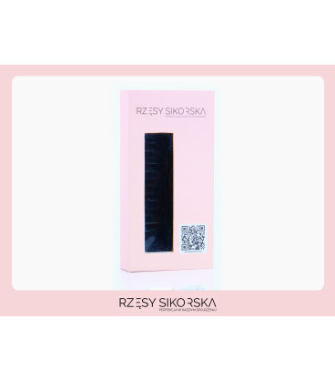 Rzęsy Sikorska Premium Black - Single Palette
