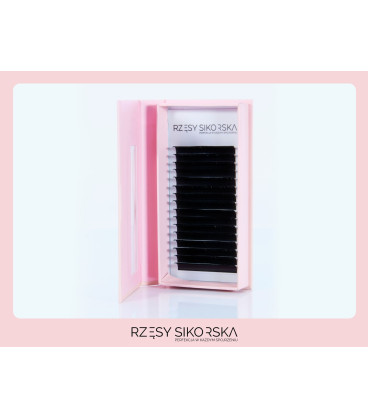 Rzęsy Sikorska Premium Black - Single Palette