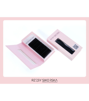 Rzęsy Sikorska Premium Black - Single Palette