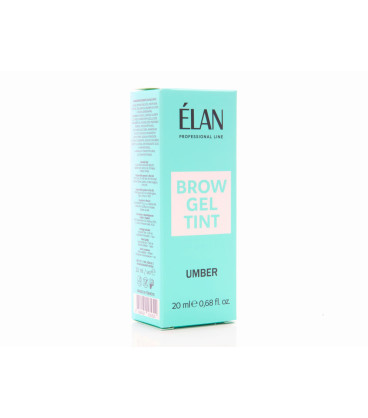 Elan - Brow Gel Tint Umber farba do brwi (20ml)