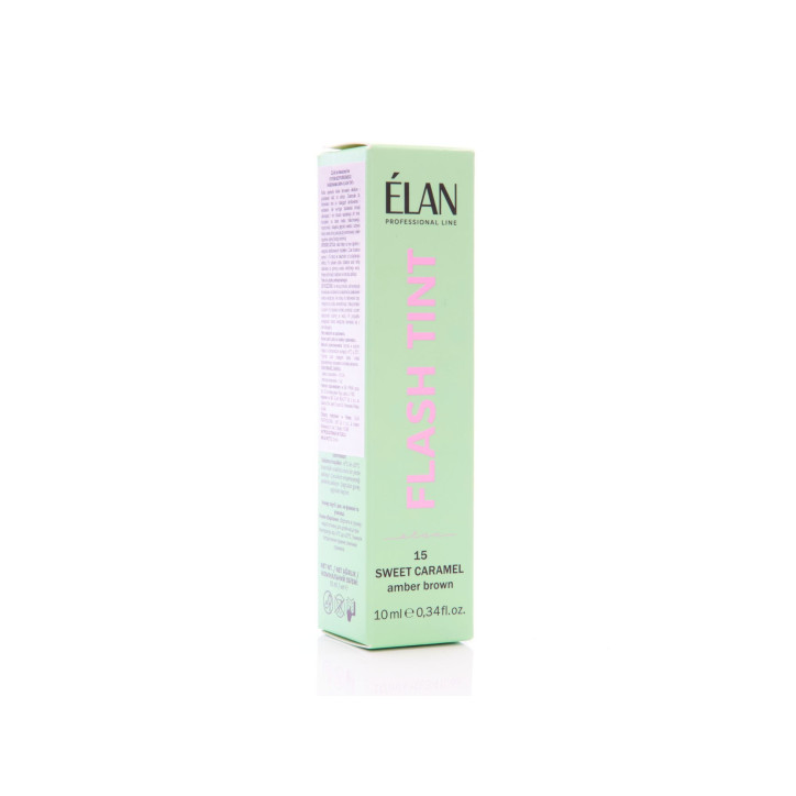 Elan - Farba do brwi FLASH TINT 15 Sweet Caramel Elan - Farba do brwi FLASH TINT 15 Sweet Caramel