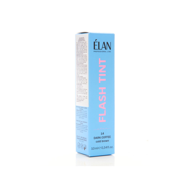 Elan - Farba do brwi FLASH TINT 14 Dark Coffee Elan - Farba do brwi FLASH TINT 14 Dark Coffee