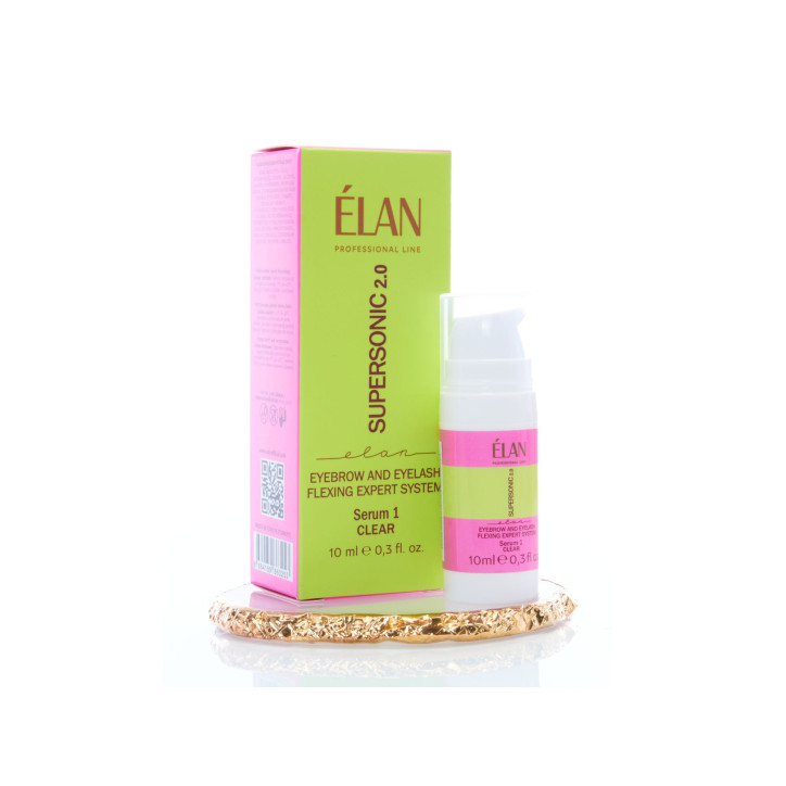 Elan - SUPERSONIC 2.0 Serum 1 CLEAR - Laminacja brwi