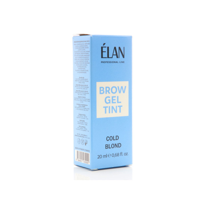 Elan - Cold Blond Brow Gel Tint Farba do brwi (20ml) Elan - Cold Blond Brow Gel Tint Farba do brwi (20ml)