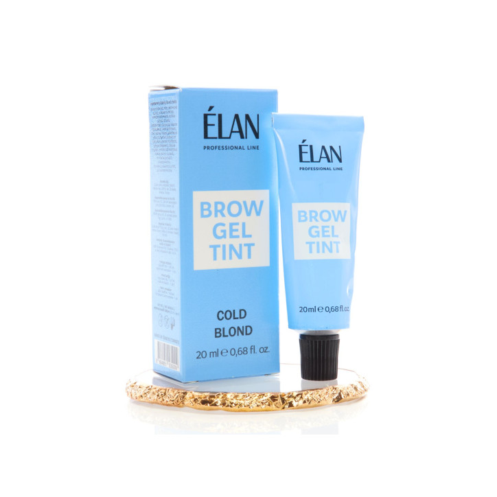 Elan - Cold Blond Brow Gel Tint Farba do brwi (20ml) Elan - Cold Blond Brow Gel Tint Farba do brwi (20ml)
