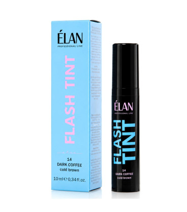 Elan - Farba do brwi FLASH TINT 14 Dark Coffee