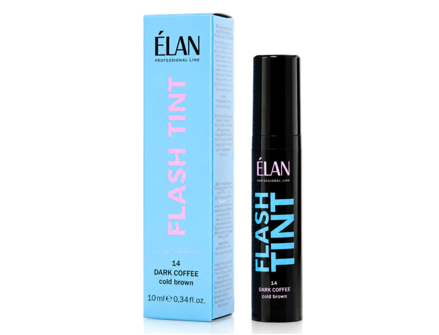 Elan - Farba do brwi FLASH TINT 14 Dark Coffee