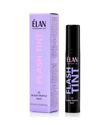 Elan - Farba do brwi FLASH TINT 12 Black Truffle