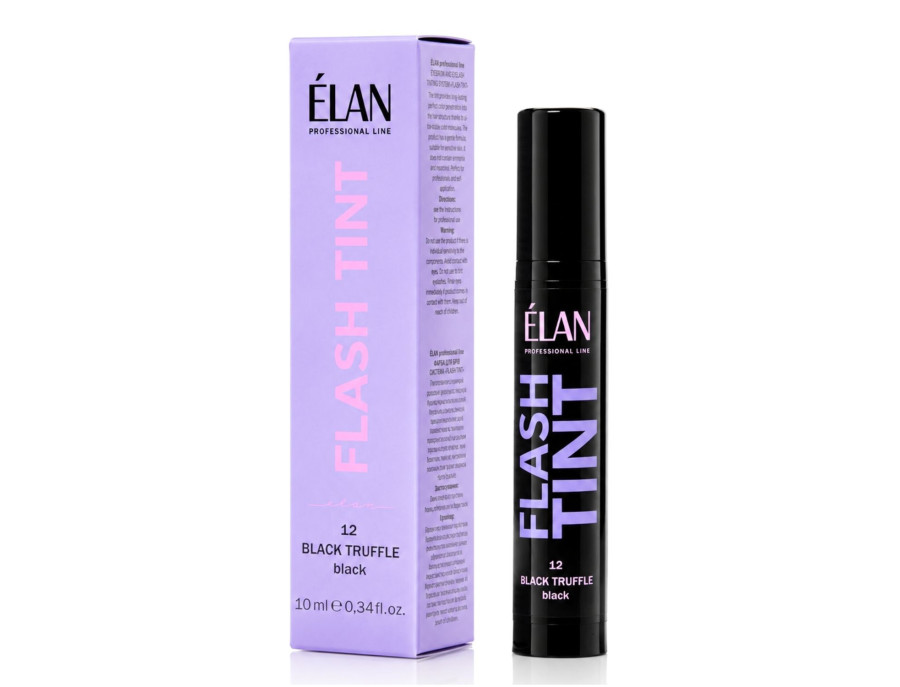 Elan - Farba do brwi FLASH TINT 12 Black Truffle