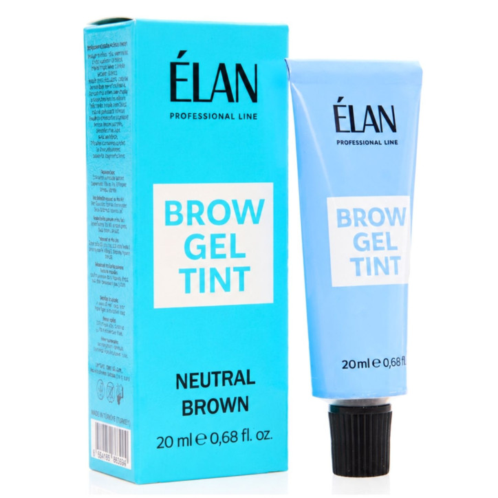 Elan - Neutral Brown Brow Gel Tint Farba do brwi (20ml) Elan - Neutral Brown Brow Gel Tint Farba do brwi (20ml)