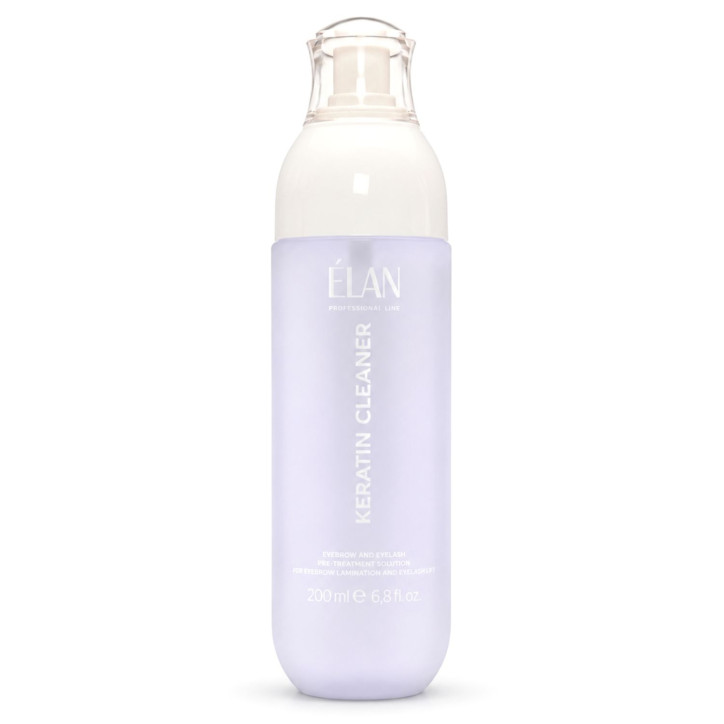 Elan - KERATIN CLEANER Płyn oczyszczający do brwi i rzęs