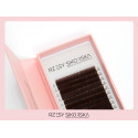 Rzęsy Sikorska Premium Dark Brown Chocolate - Single Palette Rzęsy Sikorska Premium Dark Brown Chocolate - Single Palette