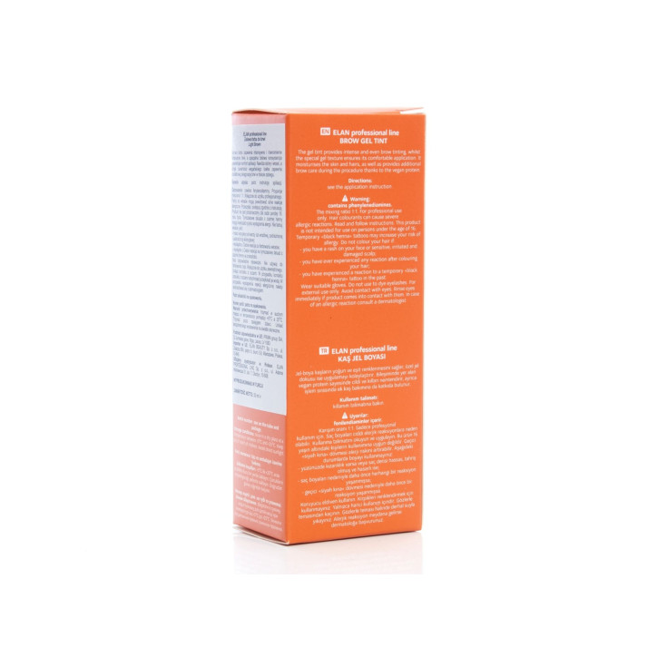 Elan - Brow Gel Tint Light Brown farba do brwi (20ml)