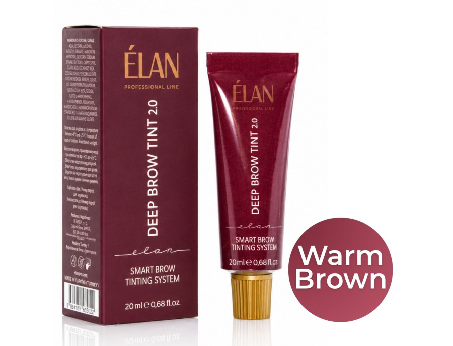 Elan - Farba do brwi SBTS 05 SPICY warm brown 2.0 20ml