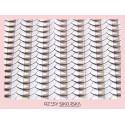 Gotowe Kępki Rzęs 7D/0,05 (1000 szt. 7-13) Black Wispy – Mix Palette Gotowe Kępki Rzęs 7D/0,05 (1000 szt. 7-13) Black Wispy – Mix Palette