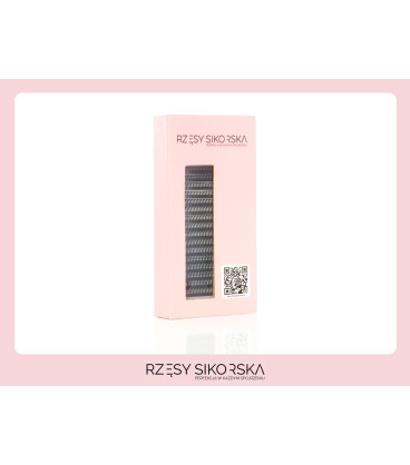 Rzęsy Sikorska Premium Anime Black (Piórka) - Mix Palette